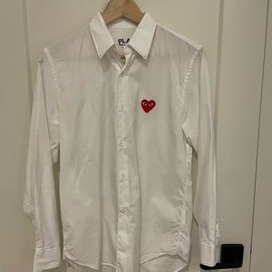 Men's Comme Des Garçon PLAY dress shirt